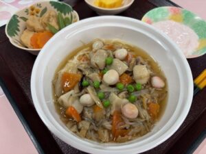 宮城県の郷土料理「おくずかけ」