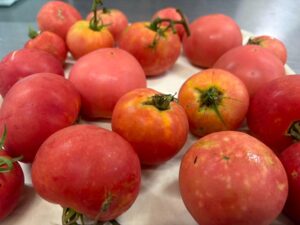 かざし菜園のトマト🍅を使って👍